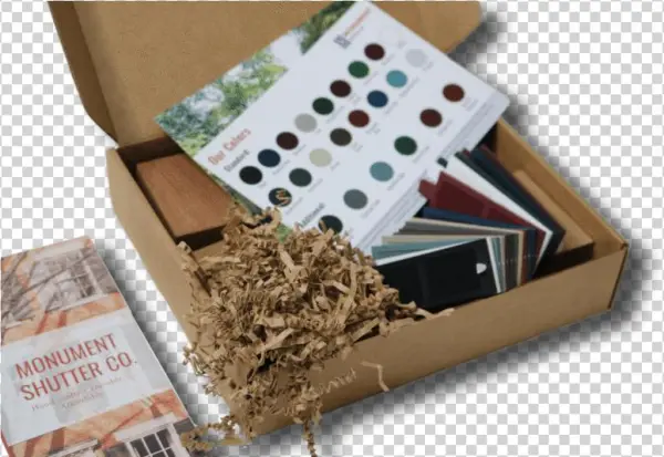 Material Sample & Color Swatch - Box