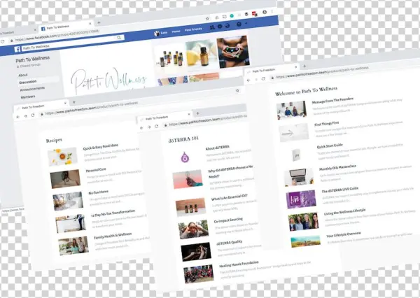 Path To Wellness - Web Page