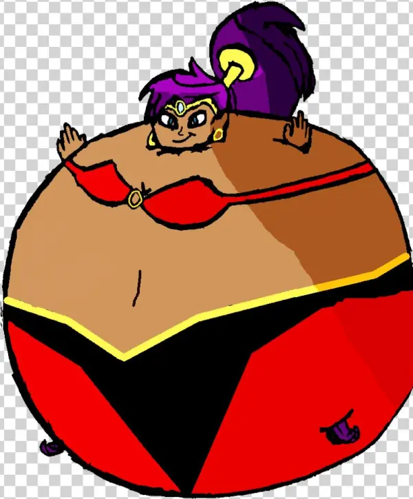 Shantae Balloon Colored By Toonrick2012 By Nepuofinflation - Cartoon