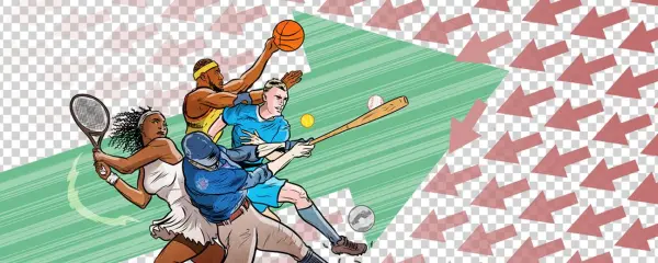 Special Feature With All The Unlikely Sports Events - Illustration
