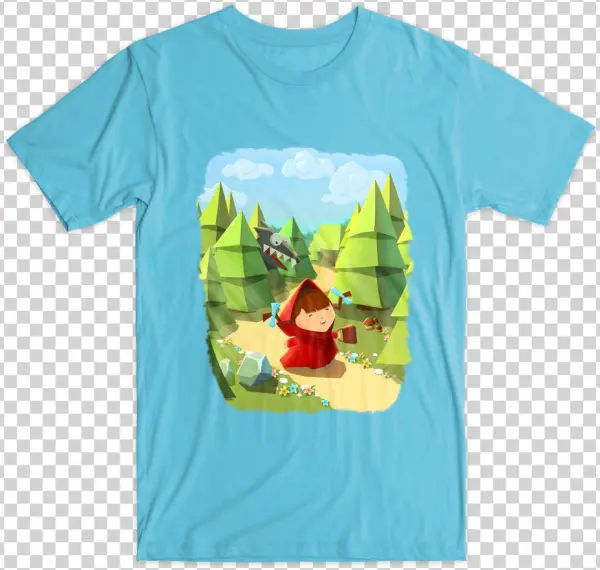 T Shirt Light Blue - Active Shirt