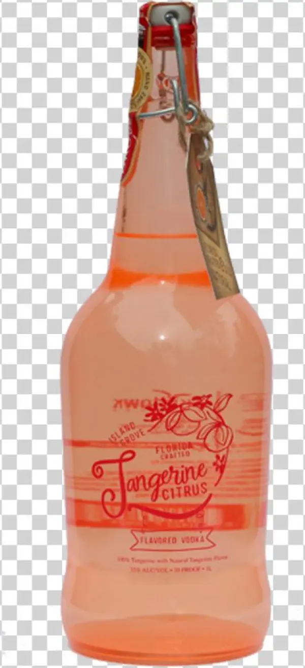 Tangerine Vodka - Glass Bottle