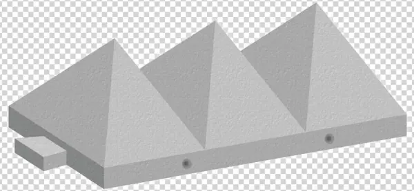 Tank Trap Pyramid Barriers - Concrete Pyramid Barriers