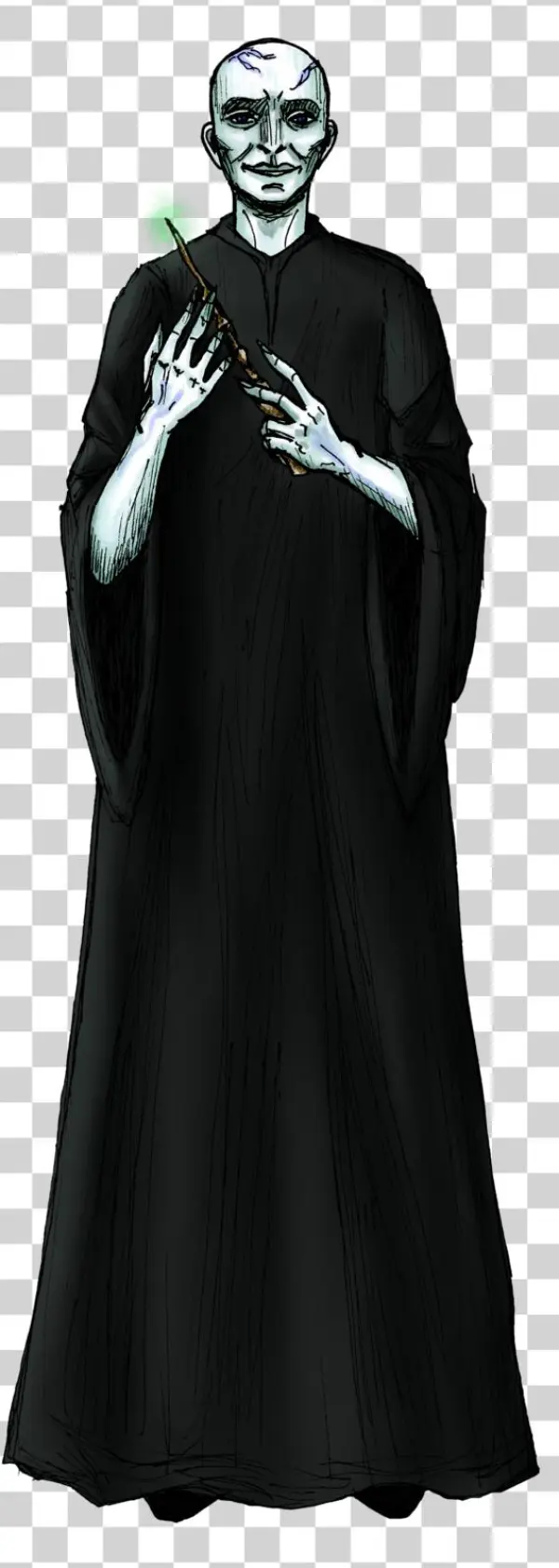 Voldemort Png - Little Black Dress