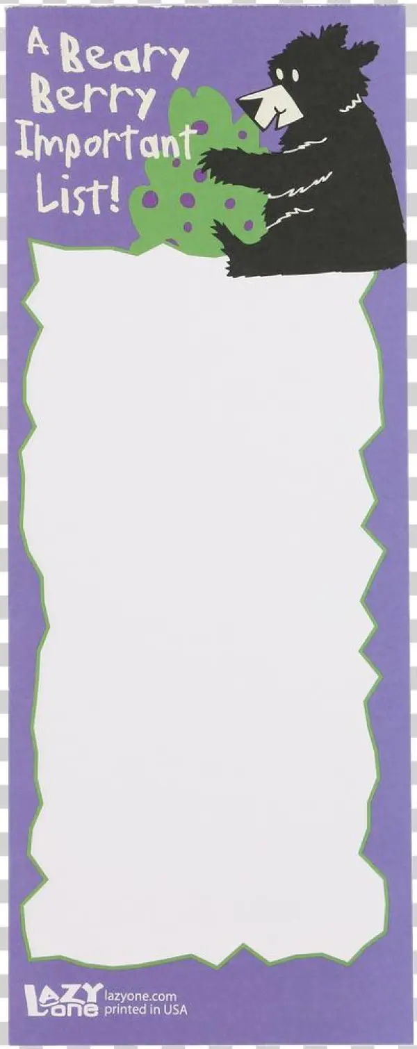 Beary Berry Important - Poster