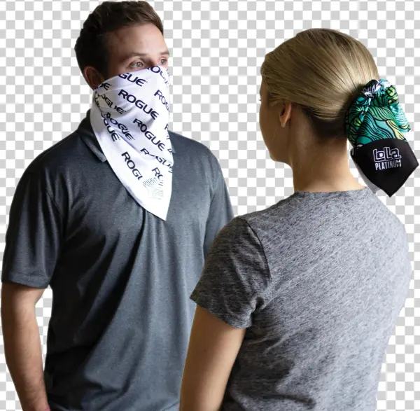 Made Of 100% Polyester Fabric, These Lightweight Bandanas - Girl