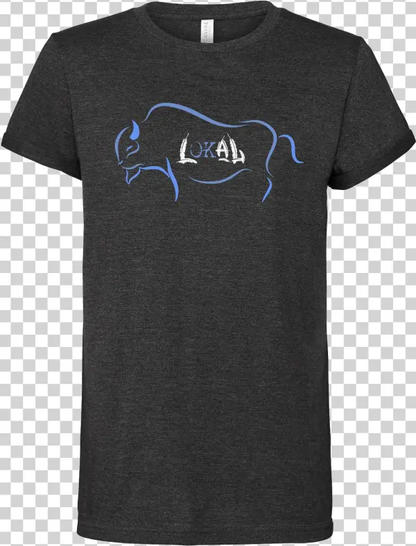 Selected New Scorched Buffalo Tee - Active Shirt