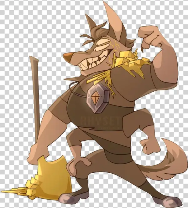 Strong As Iron - Cartoon