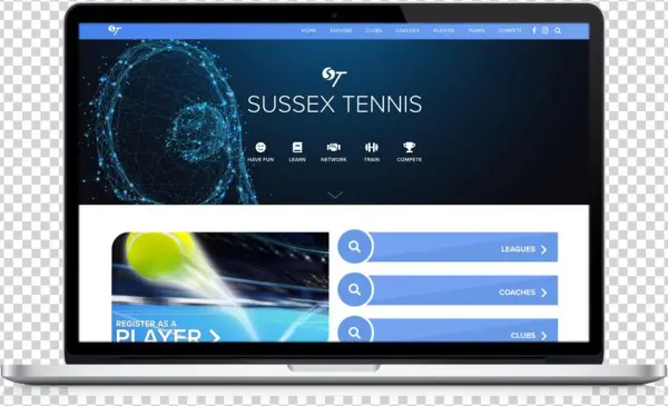 Sussex Tennis Coaches Clubs Players Leagues Tournaments - Tablet Computer