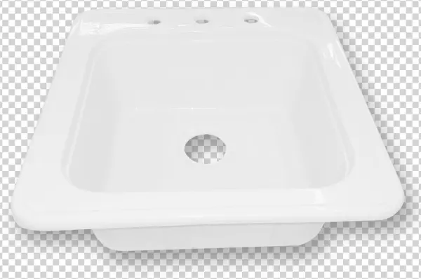 Tar-001 Tarja Para Cocina Sencilla Medida - Bathroom Sink