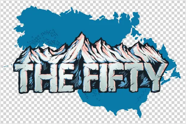 The Fifty Map - Illustration