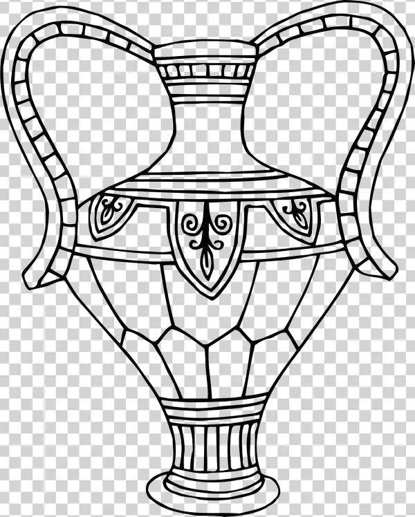 This Free Icons Png Design Of Vase 12 Line Drawing