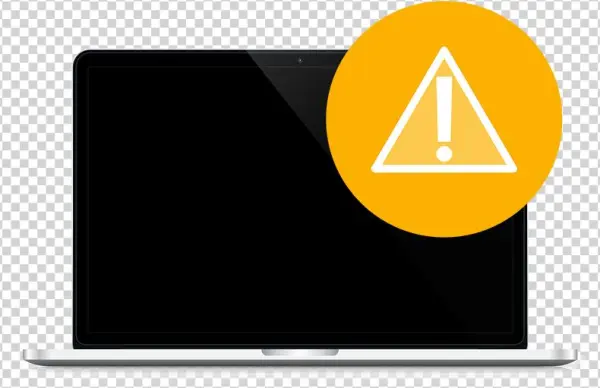 Virus Hazard Icon Laptop - Netbook