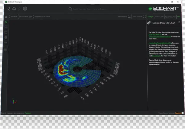 Wpf 3d Polar Mesh Chart - Graphic Design