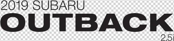 2019 Subaru Outback - Graphics