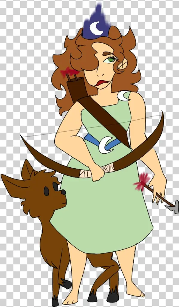 Artemis Sticker - Cartoon