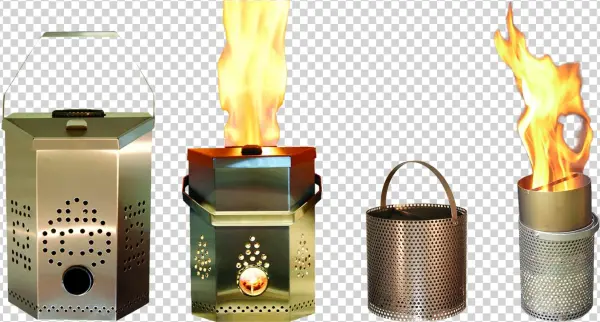 Choose Smokeless Tidyfire Charge Burner