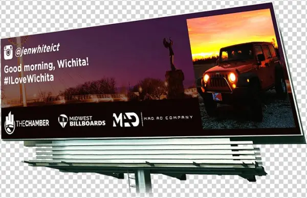 I Love Wichita Billboard - Billboard
