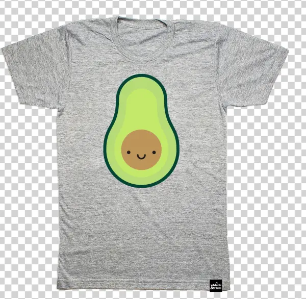 Kawaii Avocado T-shirt Adult Unisex - Burger Shirt