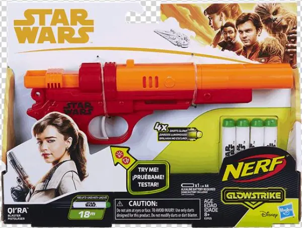 Qi'ra Nerf Glowstrike Blaster Series - Nerf Star Wars Qi Ra