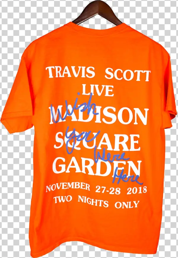 Travis Scott Astroworld Msg T-shirt