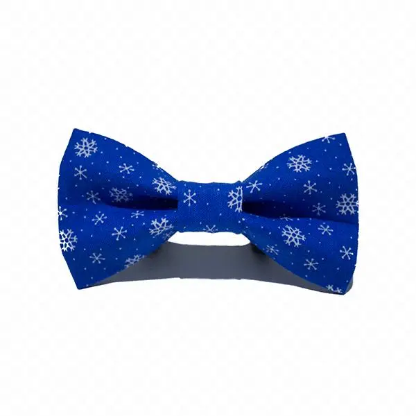 Blue Christmas Bowtie V=1512844964 - Dog