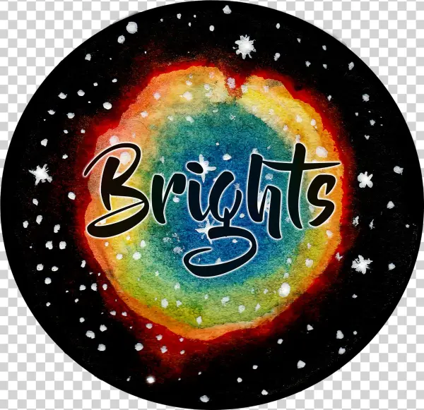 Circular Watercolour Galaxies And Nebulae Example Image - Circle