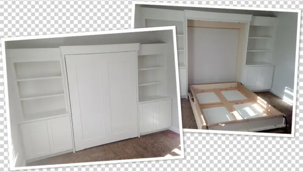 Custom Murphy Bed By Copper Canyon Design - Closet