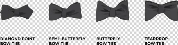 Pocket Square Clothing Custom Bow Tie Options - Tuxedo