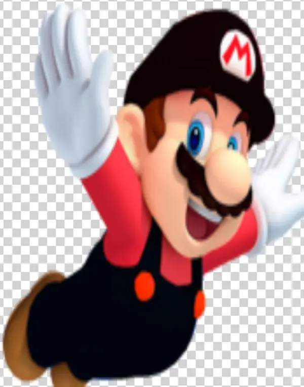 Red Star Mario - New Version Super Mario Bros Unisex Hat Cap Luigi Hat