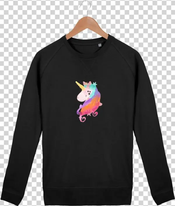 Sweat Col Rond Homme Stanley Strolls Watercolor Unicorn - Sweatshirt