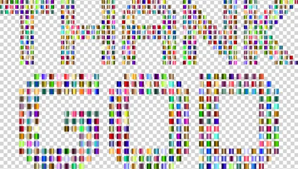 This Free Icons Png Design Of Chromatic Thank God Typography