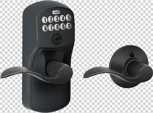 Com Locks Handlesets Schlage Electronic Locks Fe575 - Schlage Fe575 Ply 716 Acc Plymouth Keypad Entry With