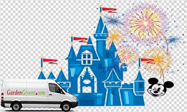 Garden Grocer Disney Logo - Magic Kingdom