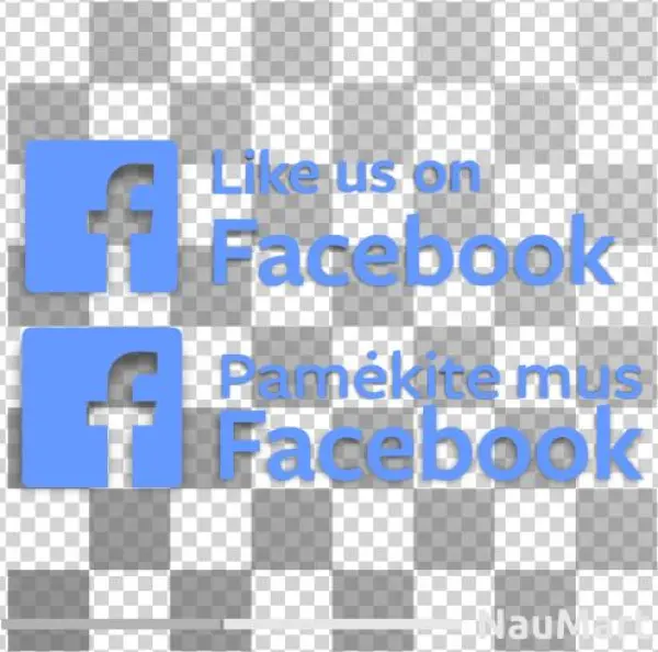 Like Us On Facebook Social Media Sticker - Tile
