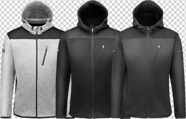 Men's Full Zip Polartec Jacket - Zipper