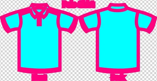 Polo Shirt With Accent Svg Clip Arts 600 X 312 Px