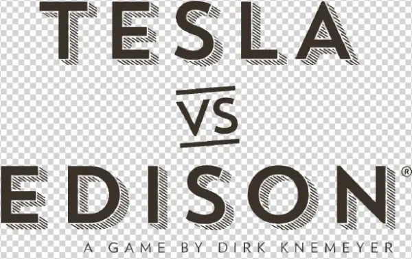 Tve Logo V1 - Artana Games Aax1001 Tesla Vs Edison - War